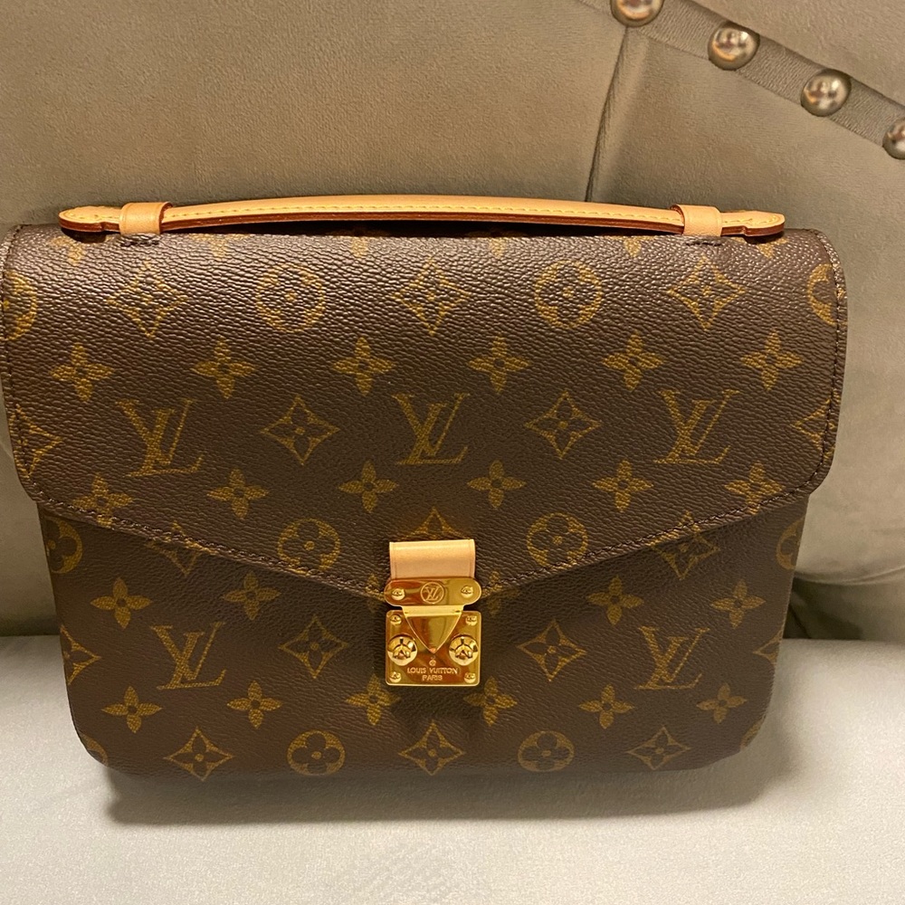 Louis Vuitton Brown Monogram Crossbody Bag
